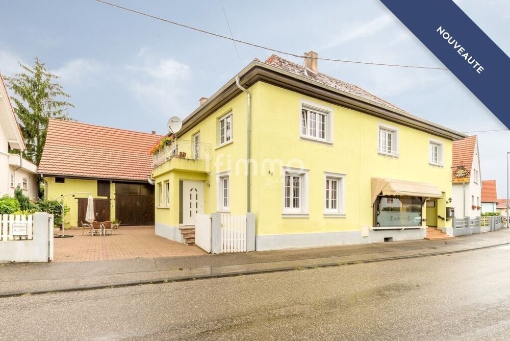 Vente Immeuble Immeuble mixte 400m² + dépendances sur 20 ares Sessenheim
