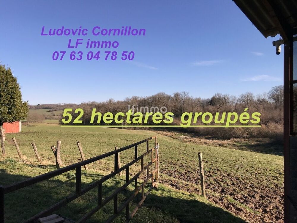 Ferme de 52 ha, maison et bâtiments