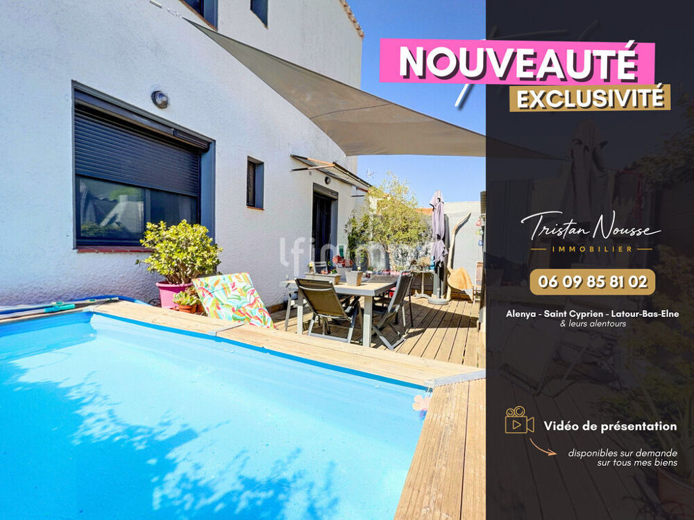 Maison 2 faces - 130 m2 - 4 chambres - Garage piscine - Saint Cy