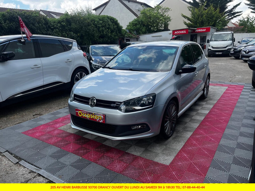 Polo 1.4 TSI 150 ACT BlueMotion Technology BlueGT DSG7 2014 occasion 93700 Drancy