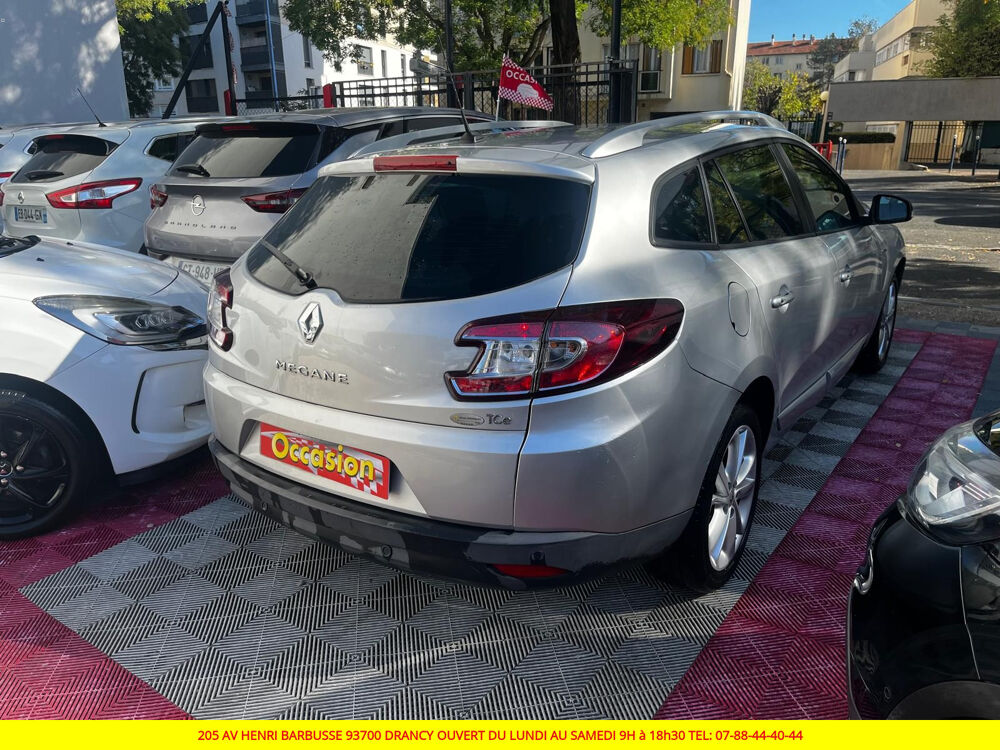 M&eacute;gane III Estate M&eacute;gane Estate III TCE 115 Energy Limited 2015 occasion 93700 Drancy