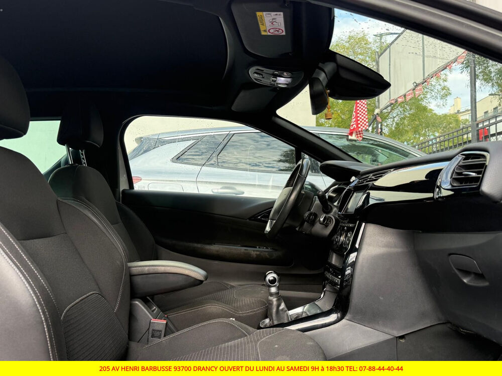 DS3 DS 3 PureTech 110 S&S BVM5 So Chic 2017 occasion 93700 Drancy
