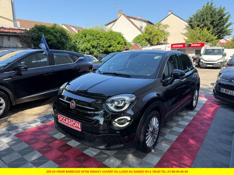 Fiat 500 X 500X 1.0 FireFly Turbo T3 120 ch Lounge 2020 occasion Drancy 93700