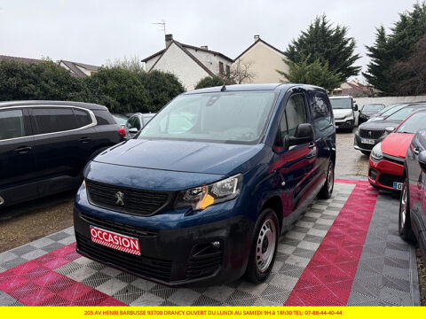 Peugeot Partner PARTNER FOURGON STANDARD 650 KG BLUEHDI 130 S&S BVM6 PREMIUM 2019 occasion Drancy 93700
