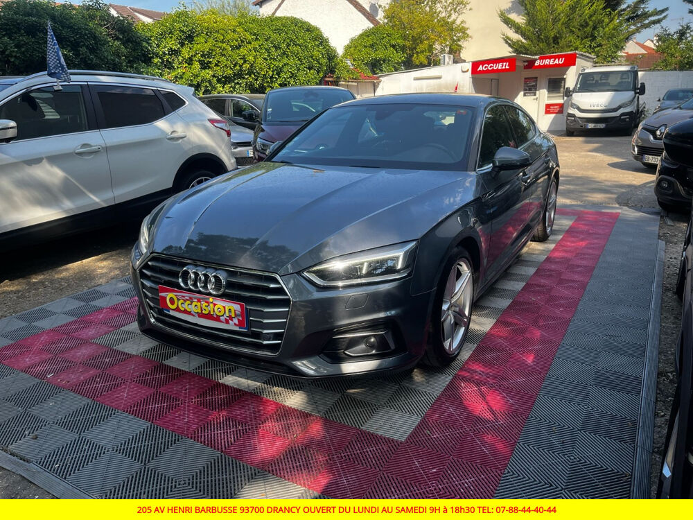 A5 Sportback 2.0 TDI 190 S tronic 7 Quattro S Line 2017 occasion 93700 Drancy