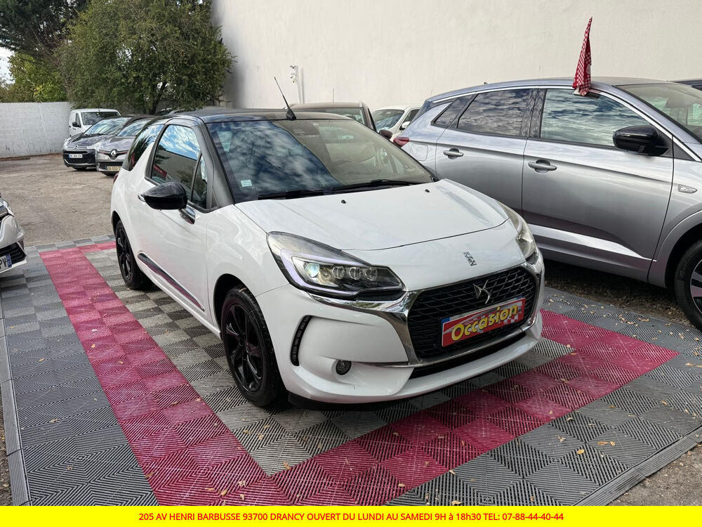 DS3 DS 3 PureTech 110 S&S BVM5 So Chic 2017 occasion 93700 Drancy