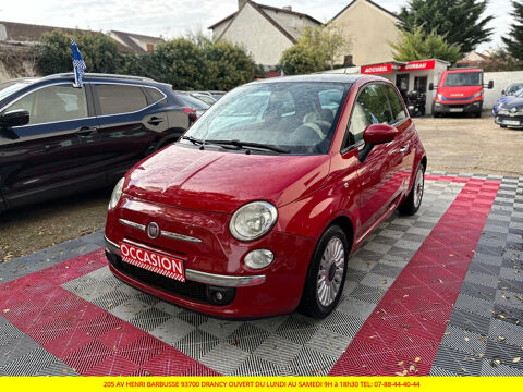 Fiat 500 1.2 8V 69 ch S&S Lounge 2010 occasion Drancy 93700