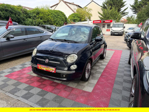 Fiat 500 1.2 8V 69 ch S&S Lounge Dualogic 2012 occasion Drancy 93700