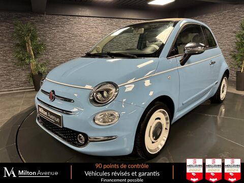 Fiat 500 Cabriolet 1.2i - 69 Spiaggina \'58\' 2019 occasion Guéret 23000