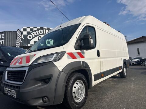 Peugeot Boxer BOXER TOLE L4H2 BLUEHDI 130 PREMIUM gps tel radar attelage c 2017 occasion Trélissac 24750