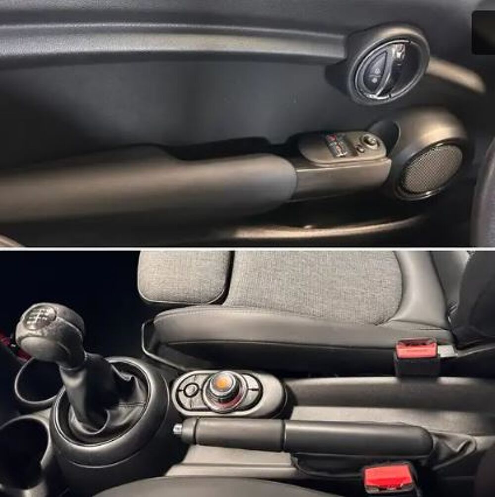 Cooper One 102ch SEMICUIR/PARKSENSOR/ECLAIRAMBIANCE/GPS/JA/GAR12MOI 2018 occasion 59280 Armenti&egrave;res