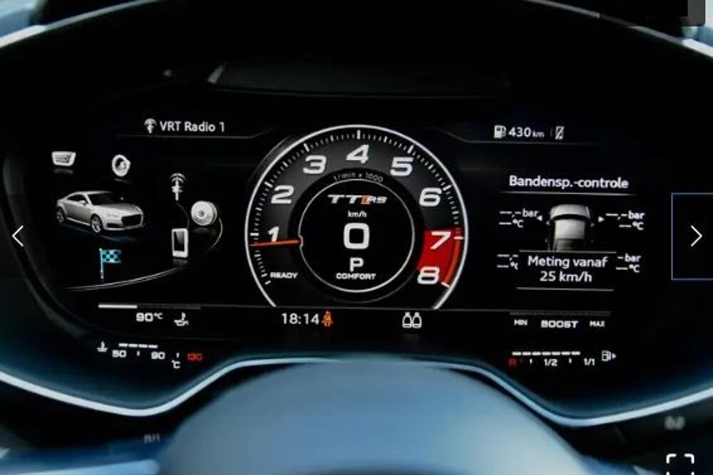 TT 2.5 TFSI 400ch S tronic 7 Quattro CAM/B et O/CUIRCHAUF/REGVI 2019 occasion 59280 Armenti&egrave;res