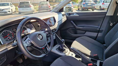 Polo 6 1.0 65 Confortline CARPLAY 2017 occasion 66750 Saint-Cyprien