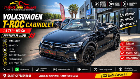 Volkswagen Jetta T-Roc Cabriolet 1.5 TSI 150 DSG7 R-Line 2022 occasion Saint-Cyprien 66750
