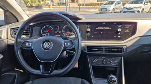 Polo 6 1.0 65 Confortline CARPLAY 2017 occasion 66750 Saint-Cyprien