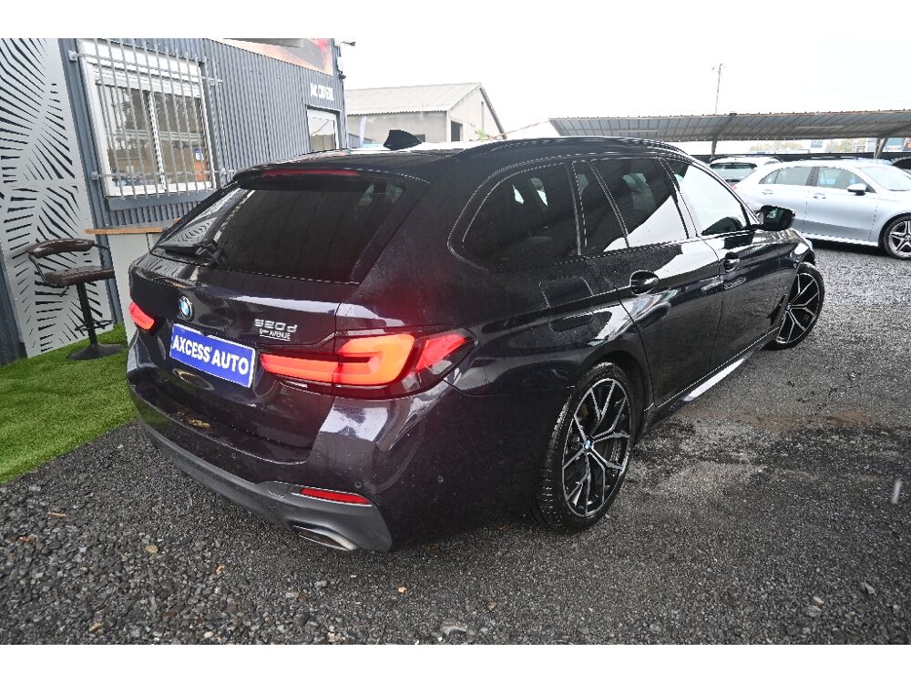 S&eacute;rie 5 Touring 520d TwinPower Turbo 190 ch BVA8 M Sport 2022 occasion 63800 Cournon-d'Auvergne
