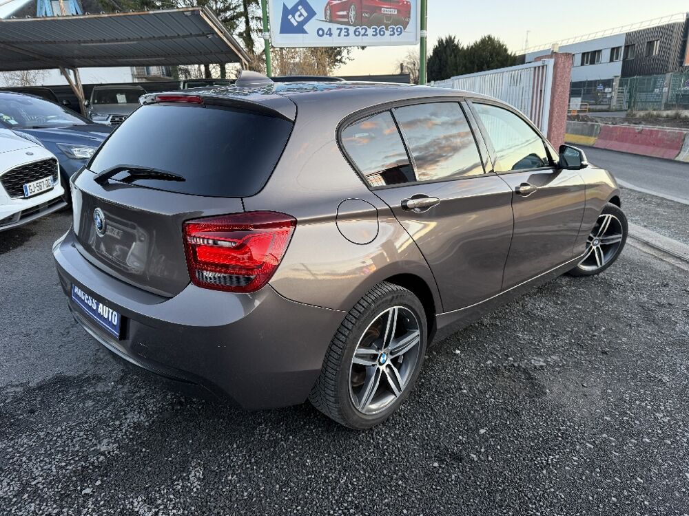 S&eacute;rie 1 118d 143 ch Sport 2012 occasion 63800 Cournon-d'Auvergne