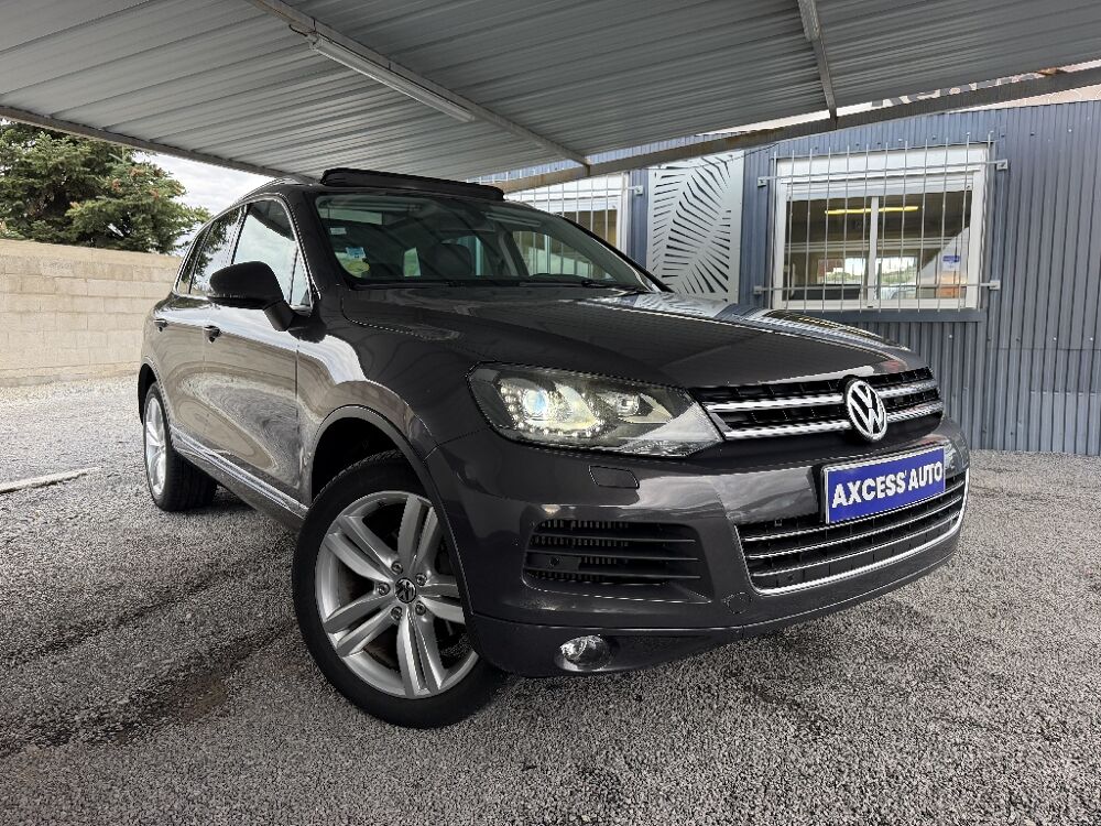 Touareg 3.0 V6 TDI 245 FAP 4Motion BlueMotion Carat Edition Tiptroni 2012 occasion 63800 Cournon-d'Auvergne
