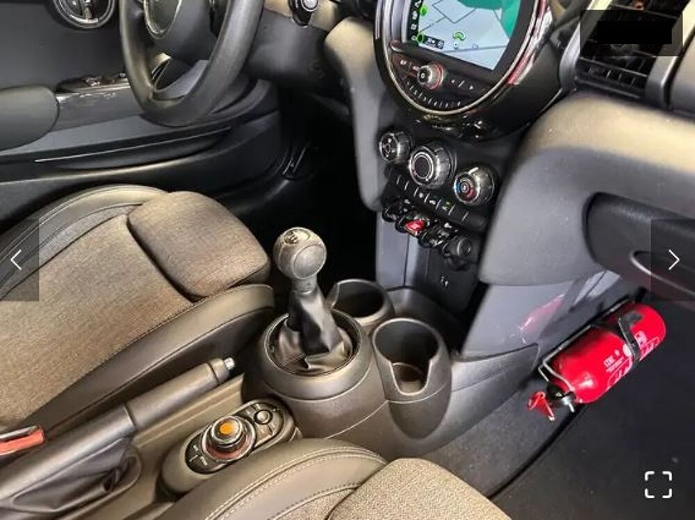 Cooper One 102ch SEMICUIR/PARKSENSOR/ECLAIRAMBIANCE/GPS/JA/GAR12MOI 2018 occasion 59280 Armenti&egrave;res