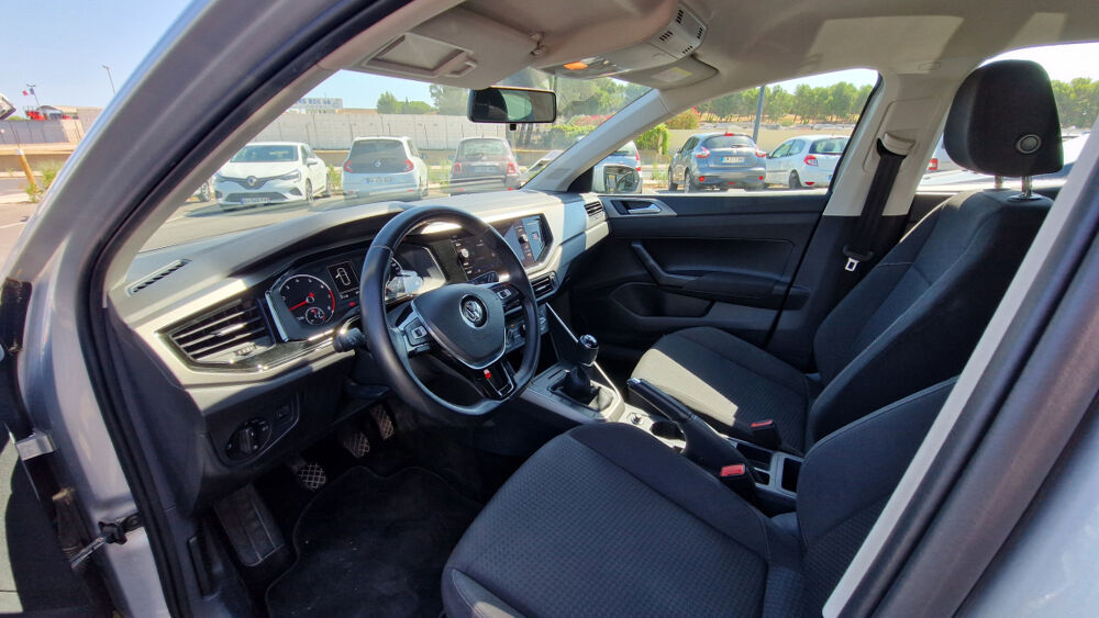 Polo 6 1.0 65 Confortline CARPLAY 2017 occasion 66750 Saint-Cyprien