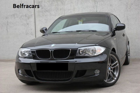 BMW S&eacute;rie 1 118i 143ch Pack M SEMICUIR/SIEGCHAUF/REGVIT/PARKSENSOR/GAR12 2010 occasion Armenti&egrave;res 59280