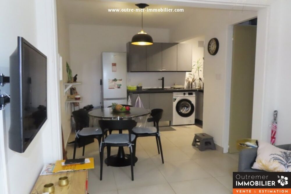 Location Appartement T2 meublé tout équipé ? Rez-de-chaussée avec terrasse ? 33 m² St gilles les bains