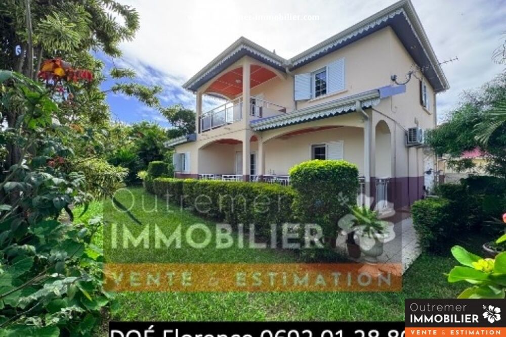 Charmante maison créole F5 avec 517 m² de terrain