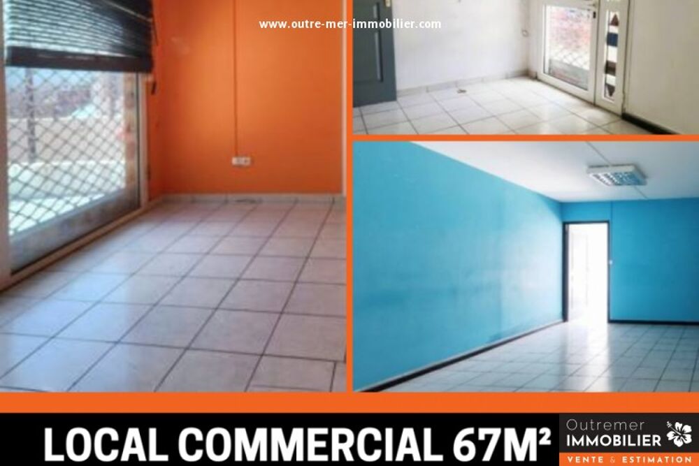   Local pro 67 m² + vitrine + parkings ? Sainte-Clotilde 