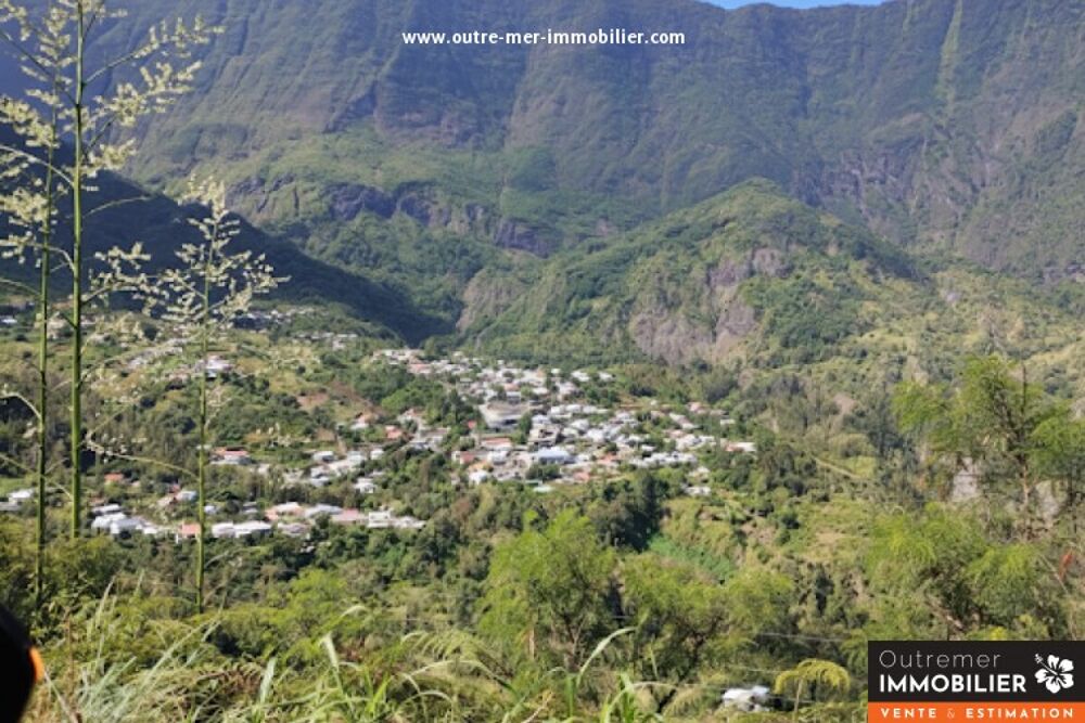 Vente Terrain 736 m² CILAOS palmiste rouge Cilaos