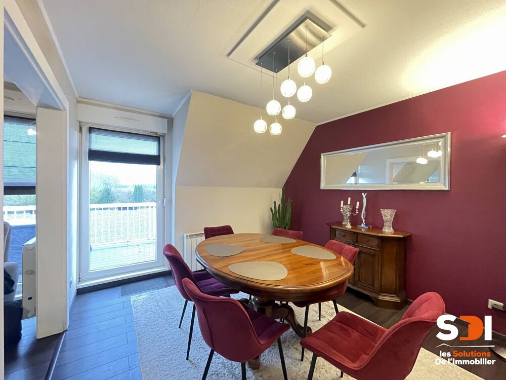 Vente Appartement PLOBSHEIM - T4 DUPLEX DERNIER ETG 87M² + TERR + GGE/CAVE - PLOBSHEIM Plobsheim
