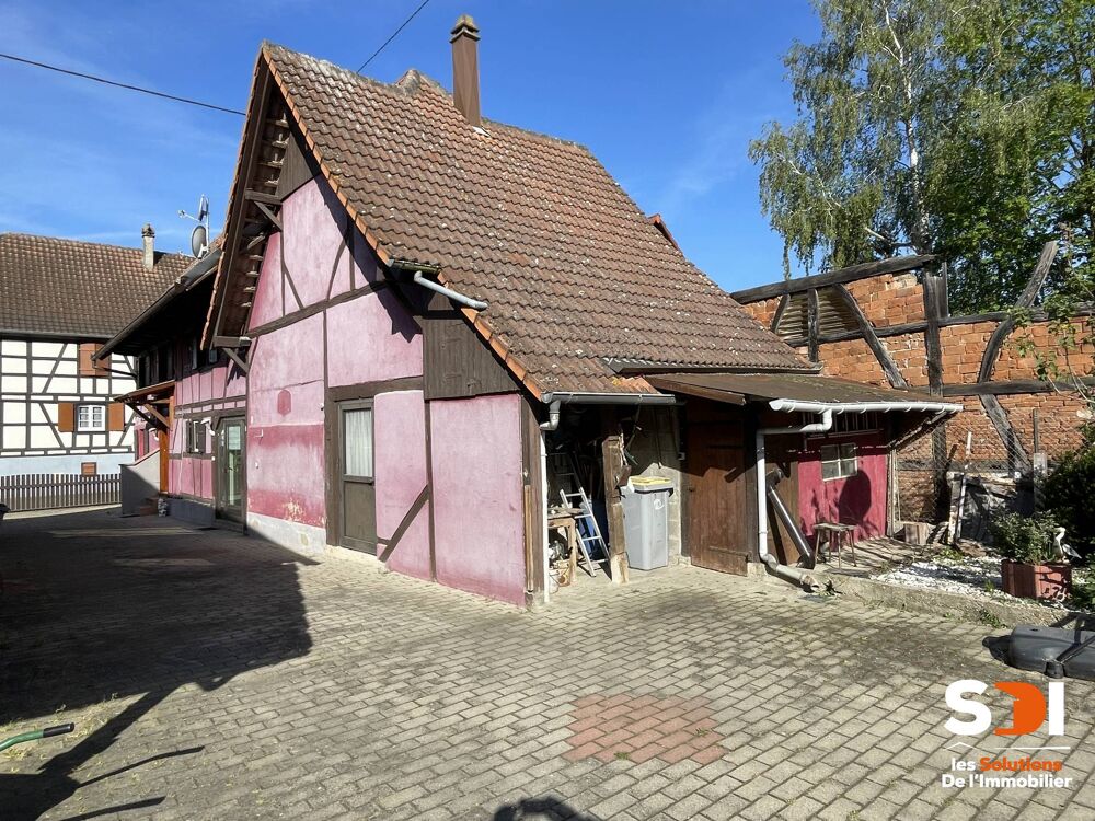 Vente Maison SERMERSHEIM - MAISON 124M² SUR 1,65 ARES AVEC COUR + PKG - SERMERSHEIM Sermersheim