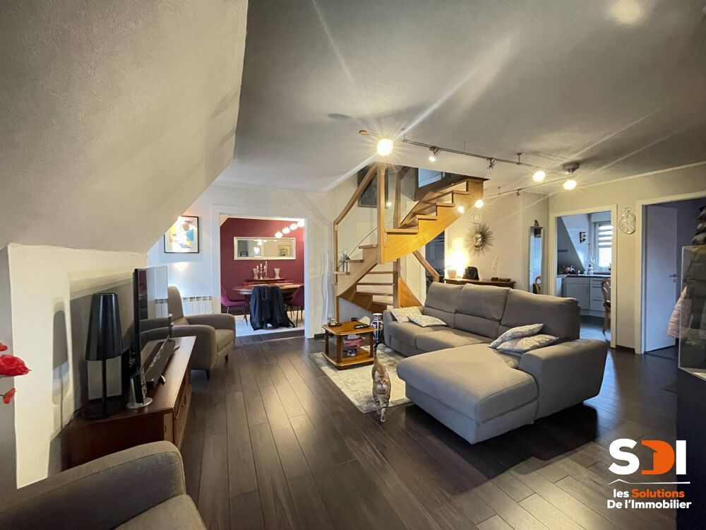 Vente Appartement PLOBSHEIM - T4 DUPLEX DERNIER ETG 87M² + TERR + GGE/CAVE - PLOBSHEIM Plobsheim