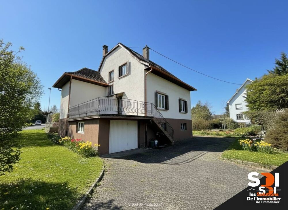 BOOFZHEIM - MAISON 130M² SUR 11,69 ARES AVEC JARDIN ARBORE + TERRASSE + DEPENDANCE + 4 GGES - BOOFZHEIM