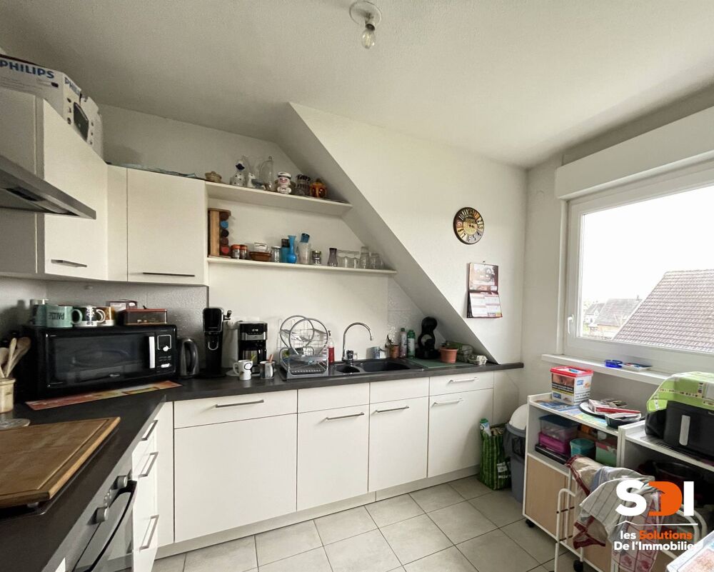 PLOBSHEIM - T3 / 71M² DERNIER ETG + TERR + GGE + PKG + CAVE - PLOBSHEIM