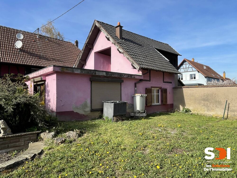 SERMERSHEIM - MAISON 90M² SUR 2,70 ARES AVEC JARDIN + COUR + TERRASSE - SERMERSHEIM