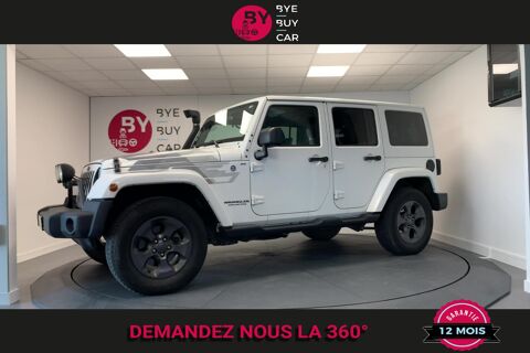 Jeep Wrangler 2.8 CRD 200 CH - BVA - UNLIMITED NIGHT EAGLE - GARANTIE 1 AN 2018 occasion Laval 53000