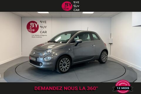 Fiat 500 1.2I 69 CH - ECO PACK - GARANTIE 1 AN (EXTENSIBLE JUSQU A 3 2019 occasion Laval 53000