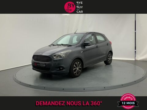 Ford Ka + 1.2 Ti-VCT - 85 BERLINE Black Edition PHASE 1 Garantie 2018 occasion Bègles 33130