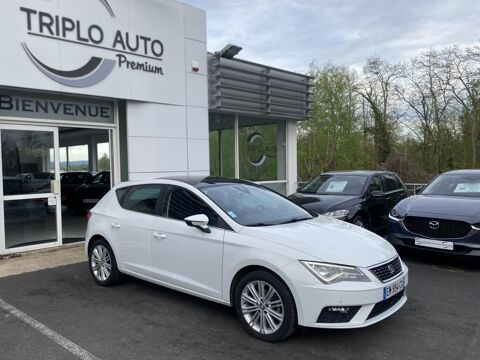 Seat Leon 1.4 TSI - 150 S&S Bva Xcellence Gps + Camera AR + Toit panor 2017 occasion Brive-la-Gaillarde 19100