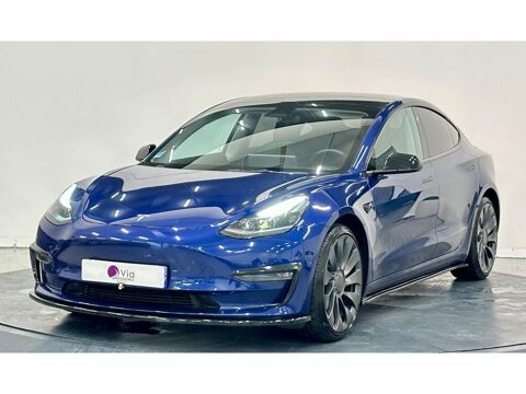 Tesla Model 3 AWD MY22 PERFORMANCE 534 / TOIT PANORAMIQUE 2022 occasion Villeneuve-d'Ascq 59650