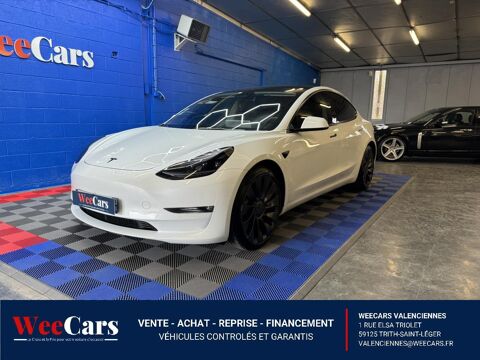 Tesla Model 3 AWD Performance 2022 occasion Trith-Saint-Léger 59125