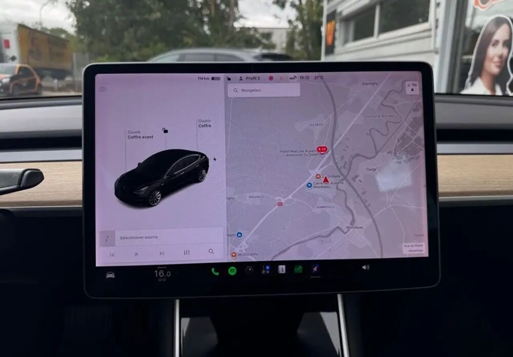 Model 3 model-3 standard plus soh 89 % autopilot si&egrave;ges chauffants t 2019 occasion 35000 Rennes