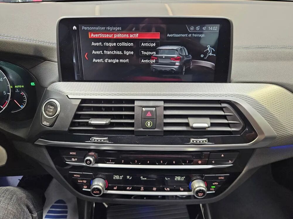 X3 2.0 DA xDRIVE20 PACK M ,CUIR,GPS,PHARES LED ADAPTATIVES,T 2019 occasion 35000 Rennes