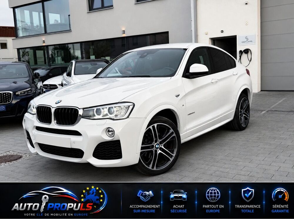X4 xDrive 20 d M Sport HUD LED NAVI LEDER 2017 occasion 35000 Rennes
