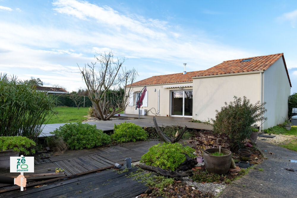 Maison de plain-pied proche océan au Bernard calme, lumière et vie au grand air