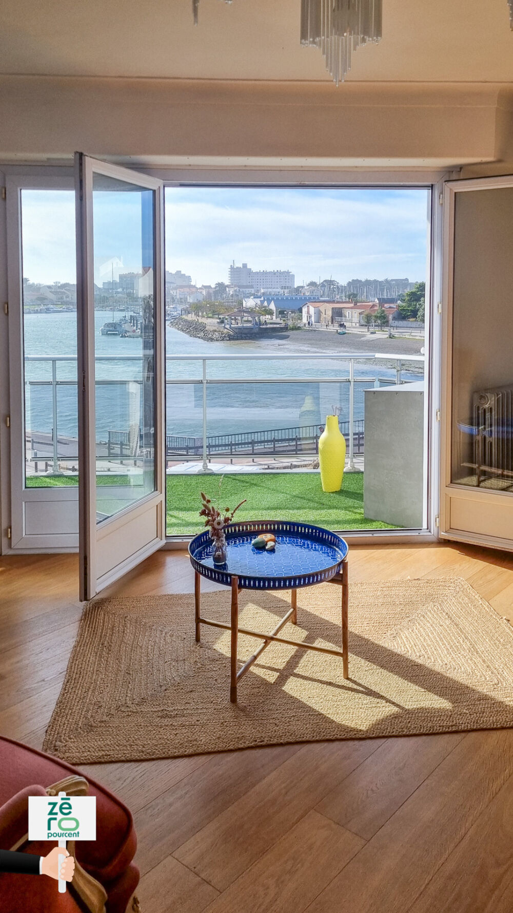 Appartement dexception à Saint-Gilles-Croix-de-Vie Vue port, dernier étage et cadre de vie unique