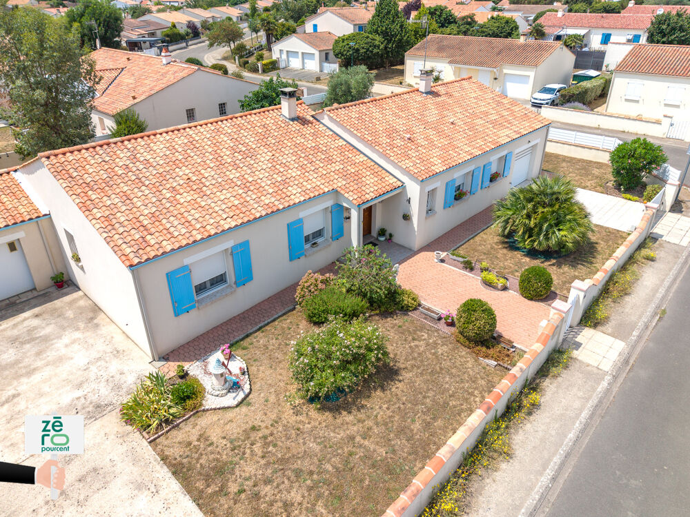 Vente Maison Maison de plain-pied 127 m2   3 chambres   Double garage   Terrain clos et arboré   Angles   À quelques minute Angles
