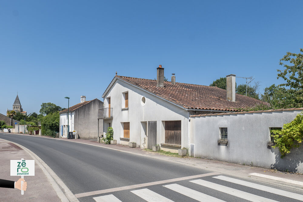 Maison de caractère 5 chambres au bord du Lay à Mareuil-sur-Lay Terrain arboré 1 054 m2 Idéal famille, rés