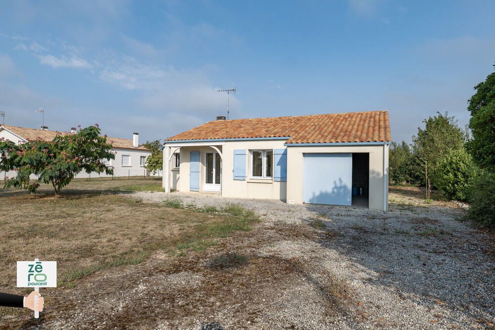 MAISON DE PLAIN-PIED À ANGLES (85750) 75 m2 3 CHAMBRES TERRAIN 720 m2