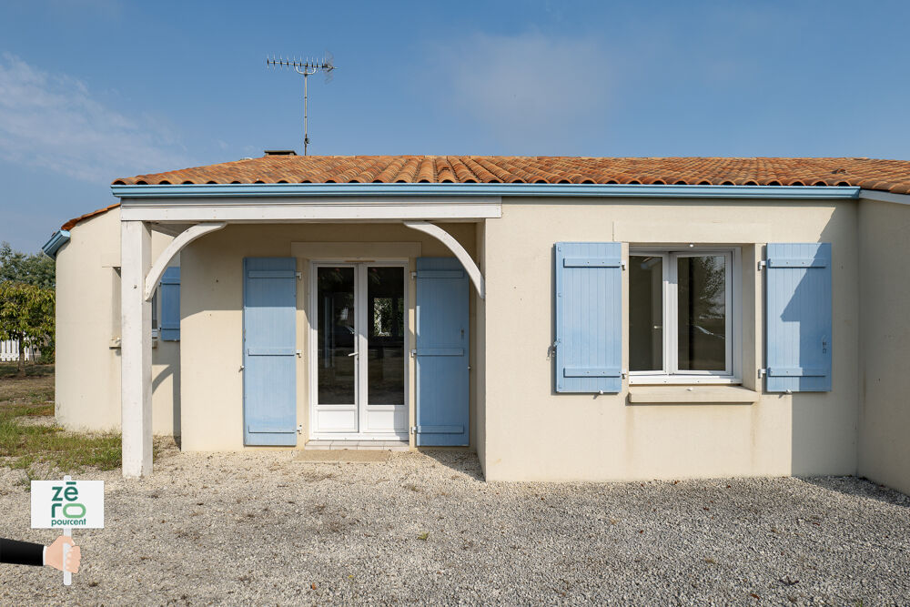 MAISON DE PLAIN-PIED À ANGLES (85750) 75 m2 3 CHAMBRES TERRAIN 720 m2
